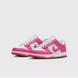 Nike Dunk Low Laser Fuchsia Pink Barbie FB9109-102 GS New - READ BELOW